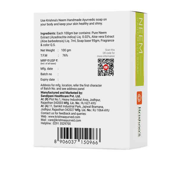 Neem Handmade Soap Stay Protected