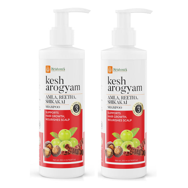 Kesharogyam Reetha Shikakai Amla Shampoo